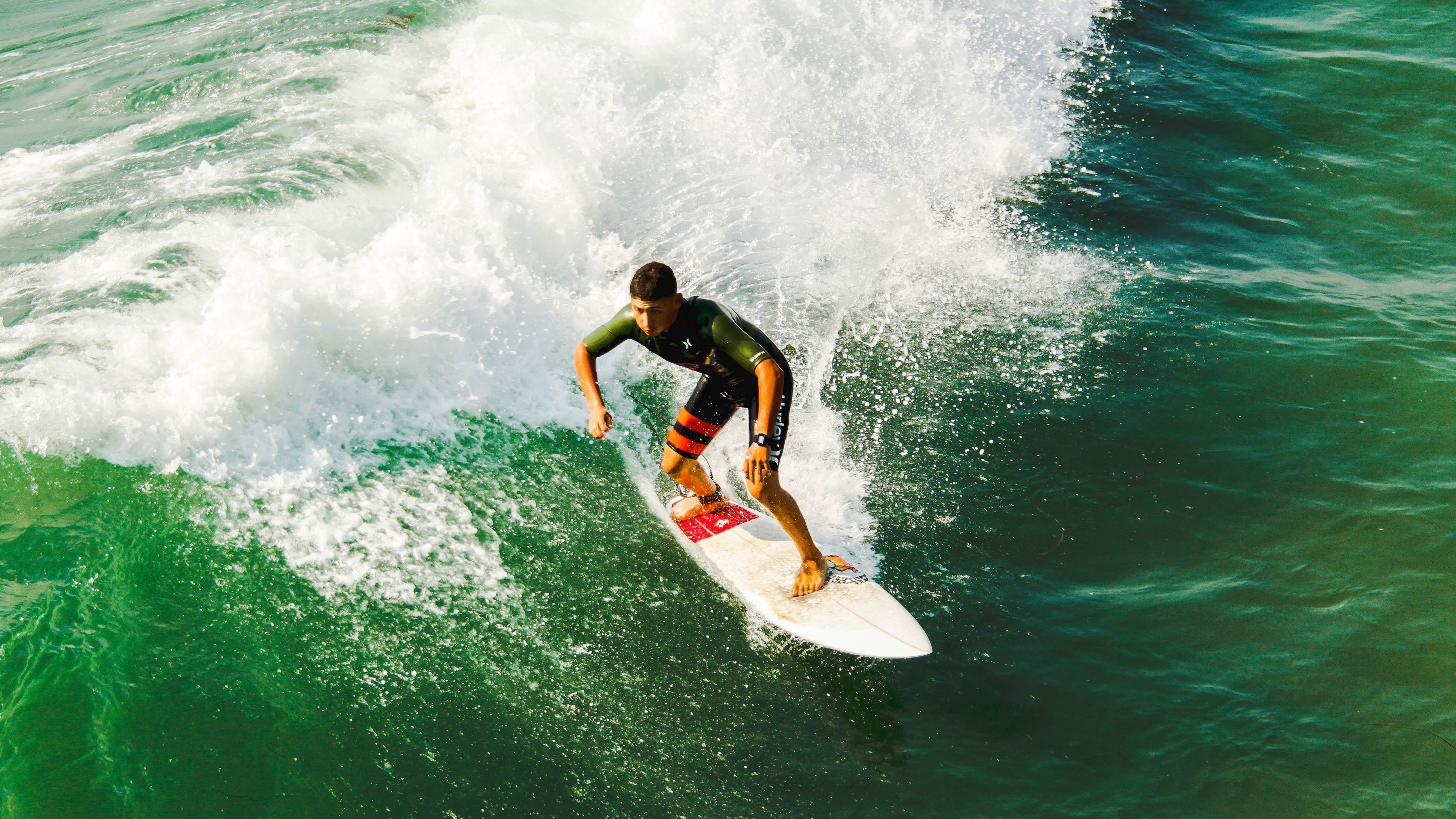 自由泳中美澳激战 美队笑到最后，美国4×200自由泳接力